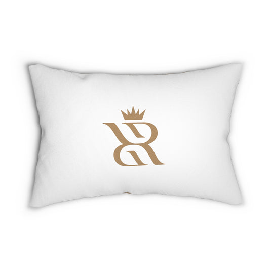 Righteous Regal Monogram Lumbar Pillow