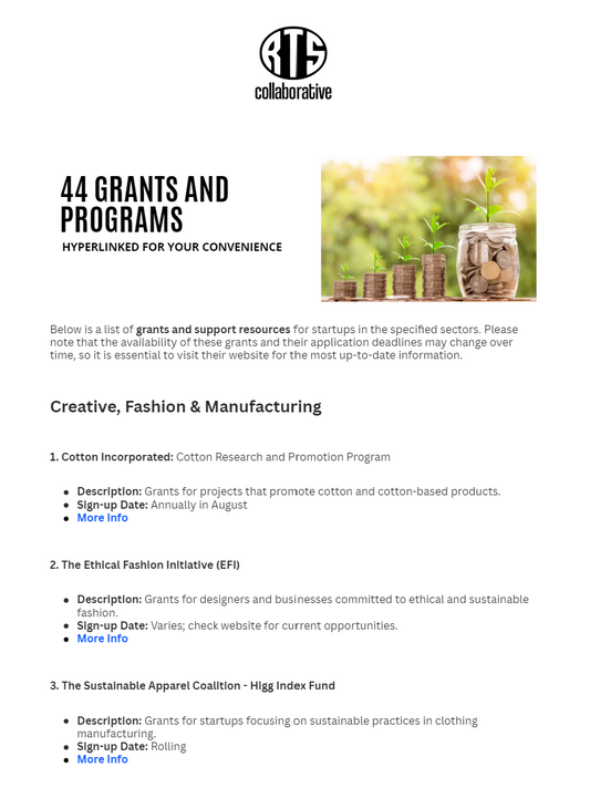 44 Grants And Programs List (Hyperlinked)