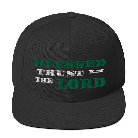 Blessed Trust In The Lord Snapback