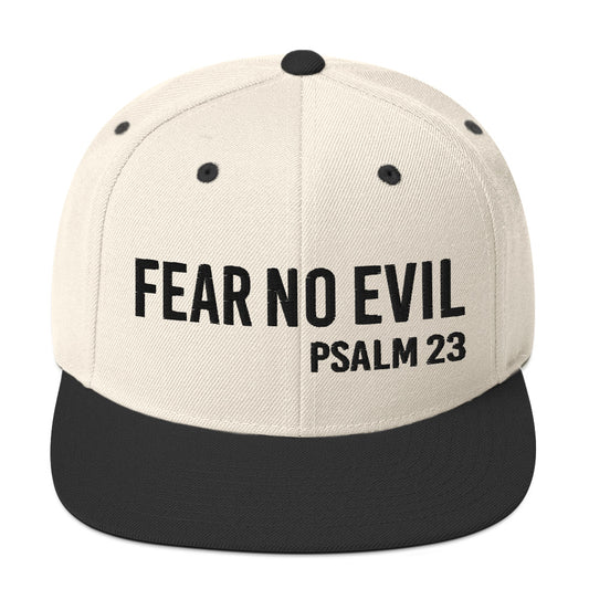 Fear No Evil Psalm 23 Snapback